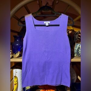 90’s Purple Sweater Tank